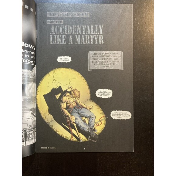 TEAM X & Team 7: Set of 3 Image/Marvel Comics (1995-96) Dead Reckoning 1st Print - Picture 9 of 15